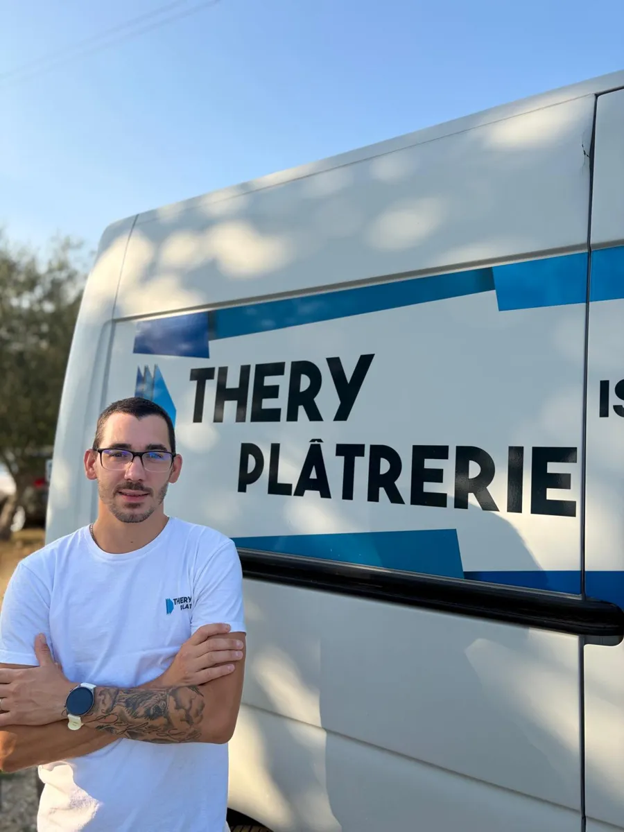Cyril Thery, plaquiste-jointeur à Tonneins